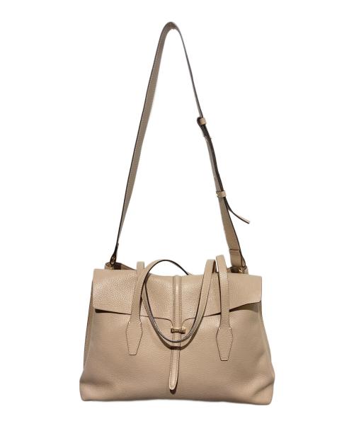 LORISTELLA（ロリステッラ）LORISTELLA (ロリステッラ) 2WAY トートバッグ ベージュの古着・服飾アイテム