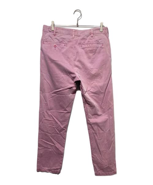 stussy（ステューシー）stussy (ステューシー) ストレートパンツ ピンク サイズ:32の古着・服飾アイテム