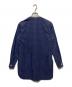 Needles (ニードルズ) ノーカラーロングシャツ ブルー サイズ:S：4000円