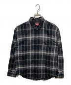 SUPREMEシュプリーム）の古着「Plaid Flannel Shirt」｜ブラック