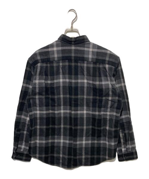 SUPREME（シュプリーム）Supreme (シュプリーム) Plaid Flannel Shirt ブラック サイズ:Sの古着・服飾アイテム