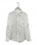 COMME des GARCONS COMME des GARCONSコムデギャルソン コムデギャルソン）の古着「ビッグカラーロングシャツ」｜ホワイト