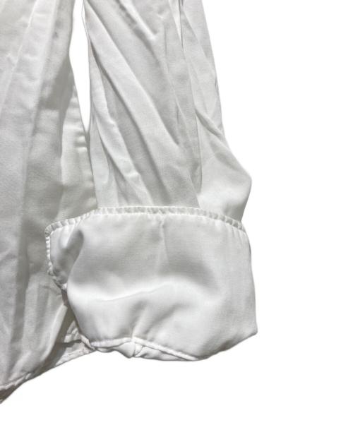 COMME des GARCONS COMME des GARCONS（コムデギャルソン コムデギャルソン）COMME des GARCONS COMME des GARCONS (コムデギャルソン コムデギャルソン) ビッグカラーロングシャツ ホワイト サイズ:Ｌの古着・服飾アイテム