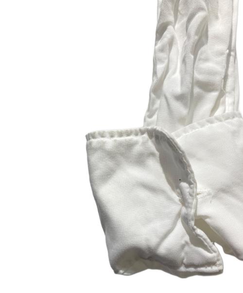 COMME des GARCONS COMME des GARCONS（コムデギャルソン コムデギャルソン）COMME des GARCONS COMME des GARCONS (コムデギャルソン コムデギャルソン) ビッグカラーロングシャツ ホワイト サイズ:Ｌの古着・服飾アイテム