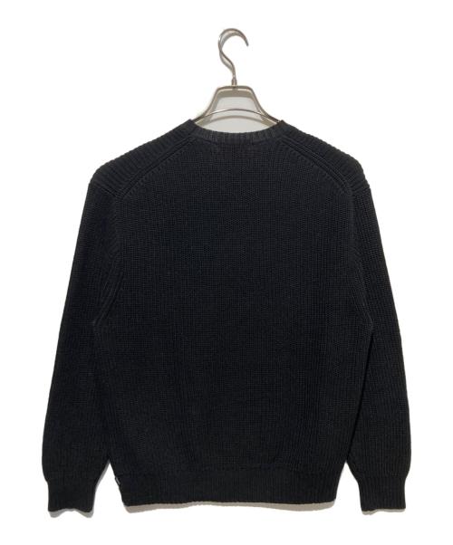 SUPREME（シュプリーム）SUPREME (シュプリーム) 23FW Small Box Ribbed Sweater ブラック サイズ:Ｍの古着・服飾アイテム