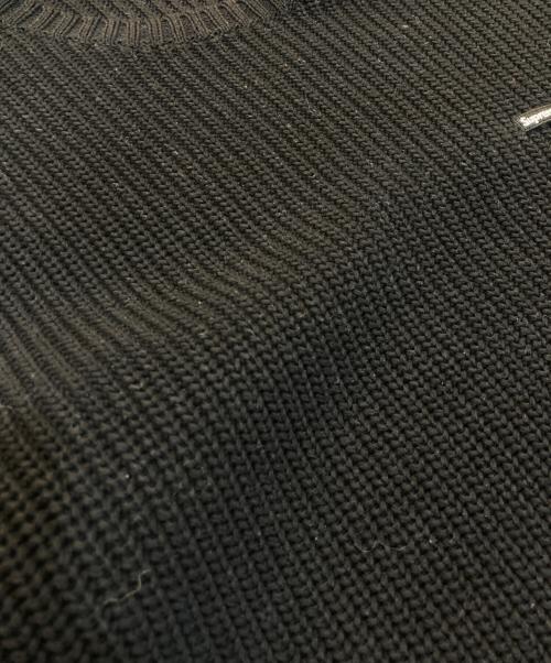 SUPREME（シュプリーム）SUPREME (シュプリーム) 23FW Small Box Ribbed Sweater ブラック サイズ:Ｍの古着・服飾アイテム