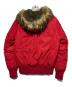 DIESEL (ディーゼル) WESKIMO-2 JACKET N-2B フライトジャケット レッド サイズ:M：10000円