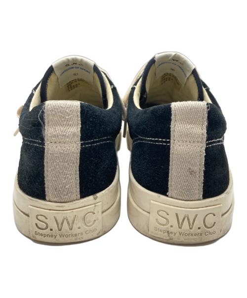 Stepney Workers Club（ステファニー ワーカーズ クラブ）Stepney Workers Club (ステファニー ワーカーズ クラブ) DELLOW SUEDE/スニーカー ブラック サイズ:42の古着・服飾アイテム
