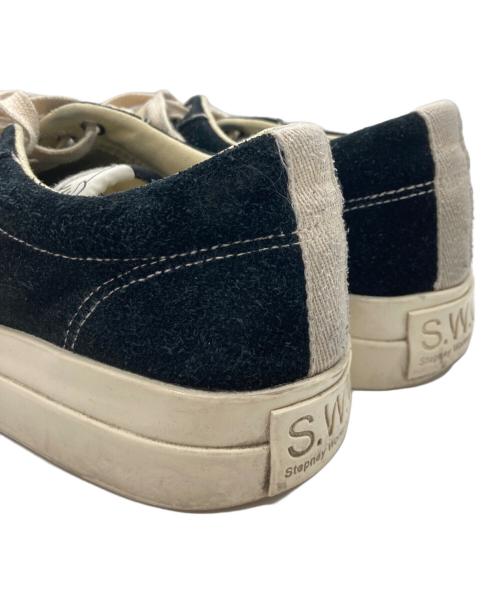 Stepney Workers Club（ステファニー ワーカーズ クラブ）Stepney Workers Club (ステファニー ワーカーズ クラブ) DELLOW SUEDE/スニーカー ブラック サイズ:42の古着・服飾アイテム