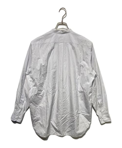 HERILL（ヘリル）HERILL (ヘリル) Suvin Stand Collar Shirts ホワイト サイズ:2の古着・服飾アイテム