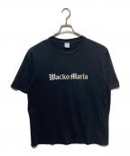 WACKO MARIAワコマリア）の古着「WASHED HEAVY WEIGHT CREW NECK T-SHIRT」｜ブラック