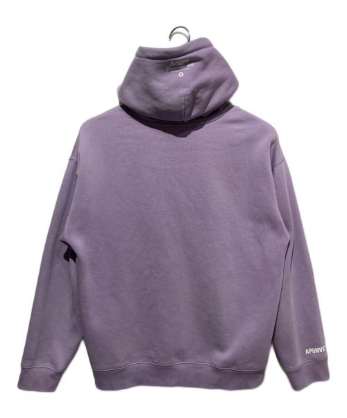 Aape BY A BATHING APE（エーエイプ バイ アベイシングエイプ）Aape BY A BATHING APE (エーエイプ バイ アベイシングエイプ) AAPE APE FACE HOODIE ラベンダー サイズ:XLの古着・服飾アイテム