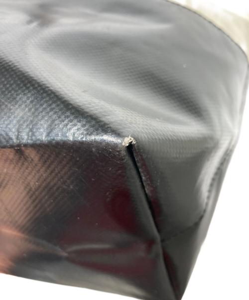 MARNI（マルニ）MARNI (マルニ) トライベッカ バイカラートートバッグ ホワイト×ブラックの古着・服飾アイテム