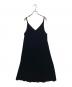 ANAYI (アナイ) ベロアキャミソールワンピース ブラック サイズ:38：8000円