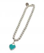 TIFFANY & Co.ティファニー）の古着「リターントゥティファニー/ミニハートタグ/ビーズブレスレット」｜シルバー
