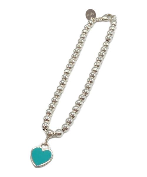 TIFFANY & Co.（ティファニー）Tiffany & Co. (ティファニー) リターントゥティファニー/ミニハートタグ/ビーズブレスレット シルバーの古着・服飾アイテム