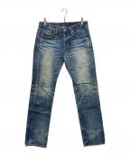 Hysteric Glamourヒステリックグラマー）の古着「スタッズデニムパンツ」｜インディゴ