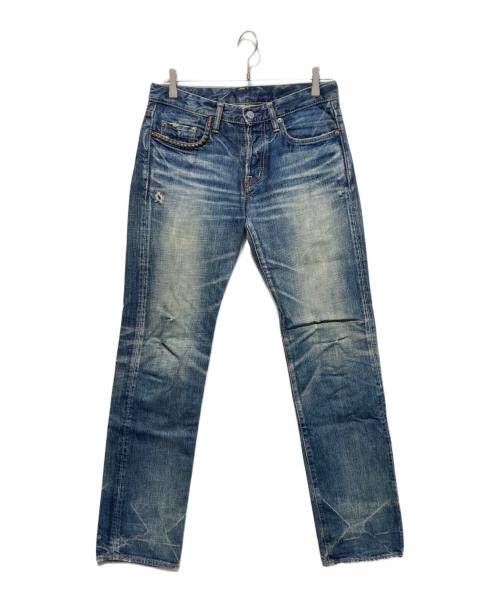 Hysteric Glamour（ヒステリックグラマー）Hysteric Glamour (ヒステリックグラマー) スタッズデニムパンツ インディゴ サイズ:W30の古着・服飾アイテム