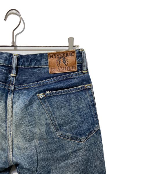 Hysteric Glamour（ヒステリックグラマー）Hysteric Glamour (ヒステリックグラマー) スタッズデニムパンツ インディゴ サイズ:W30の古着・服飾アイテム