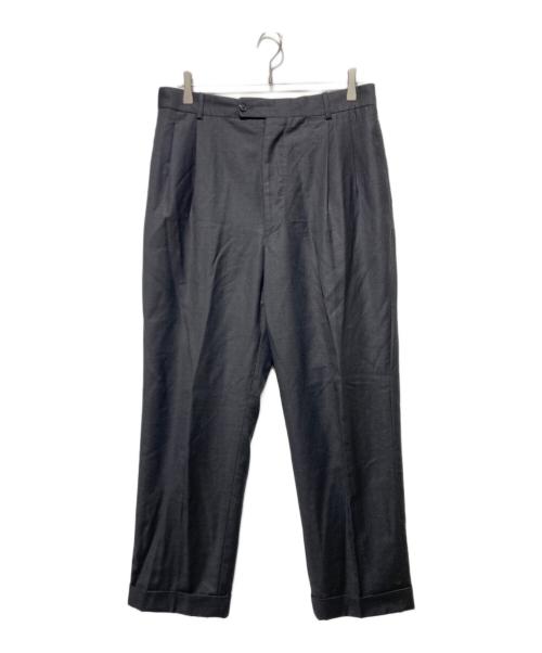 BERNARD ZINS（ベルナール ザンス）BERNARD ZINS (ベルナール ザンス) フランス製ウールスラックス グレー サイズ:38の古着・服飾アイテム