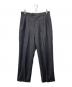 BERNARD ZINS（ベルナール ザンス）の古着「フランス製ウールスラックス」｜グレー