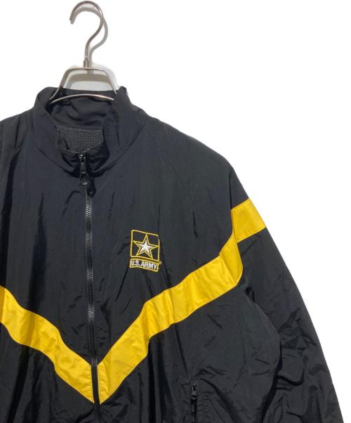 US ARMY（ユーエスアーミー）US ARMY (ユーエスアーミー) APFU JACKET ブラック×イエロー サイズ:LARGE/REGULARの古着・服飾アイテム