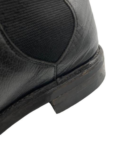 foot the coacher（フットザコーチャー）foot the coacher (フットザコーチャー) THE MOCCASINS SIDEGOREブーツ ブラック サイズ:8 1/2の古着・服飾アイテム