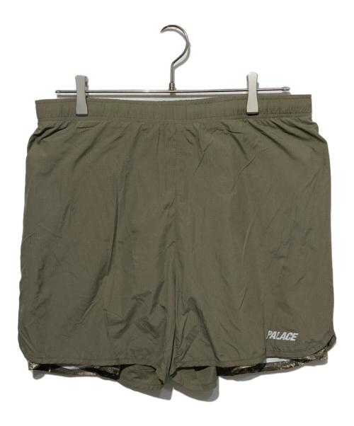 PALACE（パレス）PALACE (パレス) TRAIL RUNNER SHORT グリーン サイズ:Mの古着・服飾アイテム