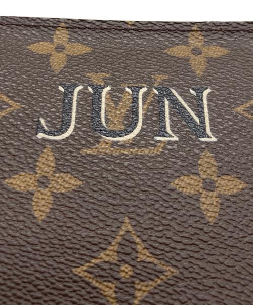 LOUIS VUITTON（ルイ ヴィトン）LOUIS VUITTON (ルイ ヴィトン) クーヴェルテュール パスポートカバーパスポートケース ブラウンの古着・服飾アイテム