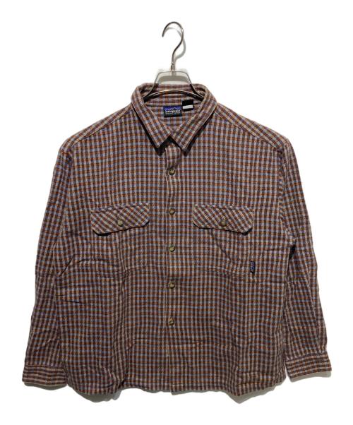 Patagonia（パタゴニア）Patagonia (パタゴニア) ヘビーネルシャツ レッド サイズ:Mの古着・服飾アイテム