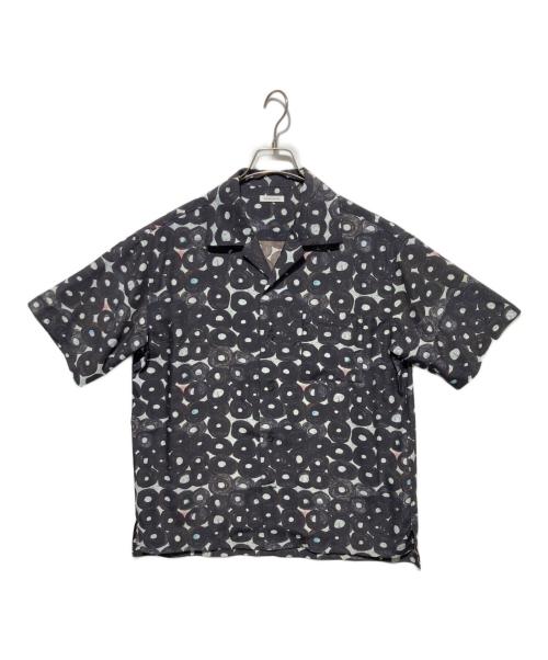 HERALBONY（ヘラルボニー）HERALBONY (ヘラルボニー) 「（無題）（丸）」 オープンカラーシャツ ブラック サイズ:FREEの古着・服飾アイテム