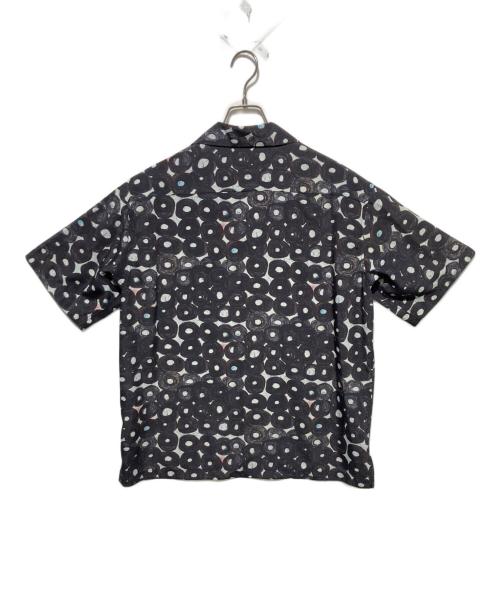 HERALBONY（ヘラルボニー）HERALBONY (ヘラルボニー) 「（無題）（丸）」 オープンカラーシャツ ブラック サイズ:FREEの古着・服飾アイテム