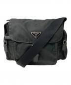 PRADAプラダ）の古着「ショルダーバッグ」｜ブラック