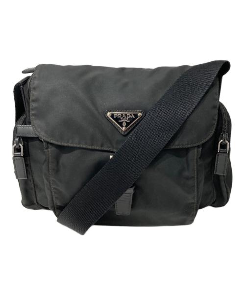PRADA（プラダ）PRADA (プラダ) ショルダーバッグ ブラックの古着・服飾アイテム