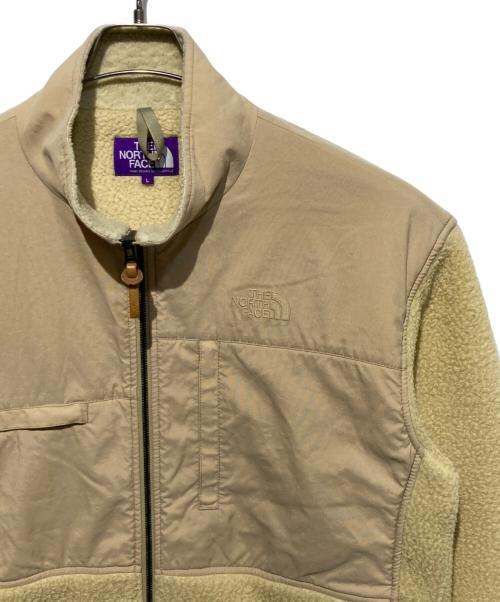 THE NORTHFACE PURPLELABEL（ザ・ノースフェイス パープルレーベル）THE NORTHFACE PURPLELABEL (ザ・ノースフェイス パープルレーベル) Field Denali jacket ナチュラル サイズ:Lの古着・服飾アイテム
