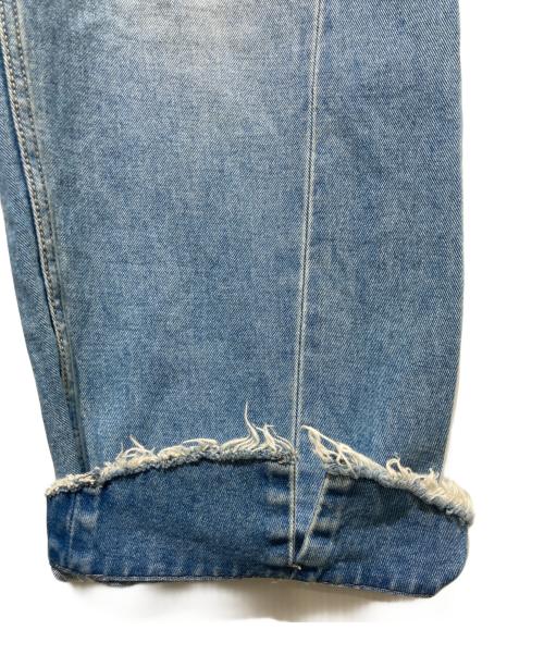 Adam et Rope（アダム エ ロペ）Adam et Rope (アダム エ ロペ) ルーズフィットアジャストデニム ブルー サイズ:36の古着・服飾アイテム