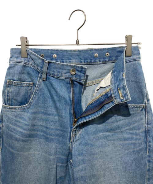 Adam et Rope（アダム エ ロペ）Adam et Rope (アダム エ ロペ) ルーズフィットアジャストデニム ブルー サイズ:36の古着・服飾アイテム