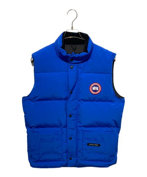 CANADA GOOSE（カナダグース）CANADA GOOSE (カナダグース) FREESTYLE CREW VEST ブルー サイズ:L 未使用品の古着・服飾アイテム