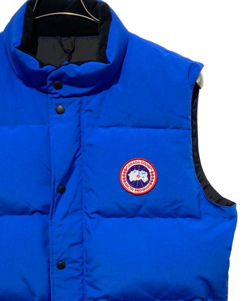 CANADA GOOSE（カナダグース）CANADA GOOSE (カナダグース) FREESTYLE CREW VEST ブルー サイズ:L 未使用品の古着・服飾アイテム