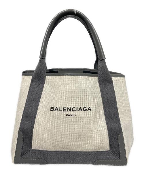 BALENCIAGA（バレンシアガ）BALENCIAGA (バレンシアガ) カバス キャンバストート ホワイトの古着・服飾アイテム
