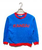 KANSAIカンサイ）の古着「オールドロゴスウェット」｜ブルー