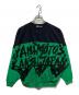 KANSAI（カンサイ）の古着「オールドシグネチャープリントスウェット」｜ブラック×グリーン