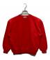 ISSEY MIYAKE（イッセイミヤケ）の古着「バックISロゴプリントスウェット」｜レッド