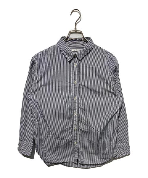 Plage（プラージュ）Plage (プラージュ) les Tendre standard  ストライプシャツ ブルー×ホワイト サイズ:Freeの古着・服飾アイテム