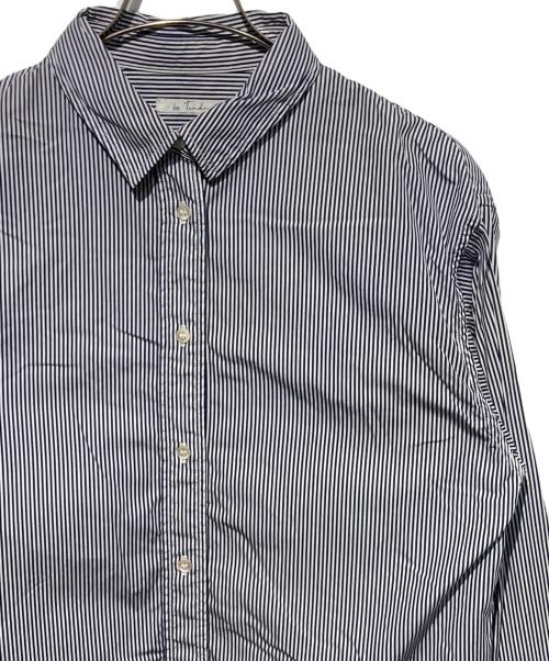 Plage（プラージュ）Plage (プラージュ) les Tendre standard  ストライプシャツ ブルー×ホワイト サイズ:Freeの古着・服飾アイテム