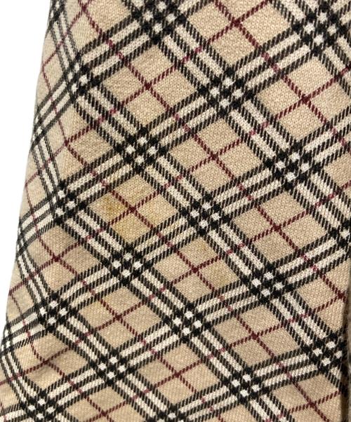 BURBERRY BLUE LABEL（バーバリーロンドンブルーレーベル）BURBERRY BLUE LABEL (バーバリーロンドンブルーレーベル) ノバチェックジップパーカー ベージュ サイズ:Lの古着・服飾アイテム