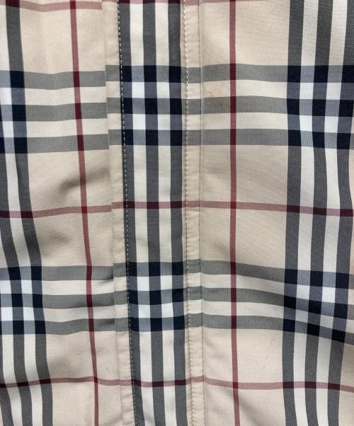 BURBERRY BLUE LABEL（バーバリーロンドンブルーレーベル）BURBERRY BLUE LABEL (バーバリーロンドンブルーレーベル) ノバチェック中綿ジャケット ベージュ サイズ:Mの古着・服飾アイテム
