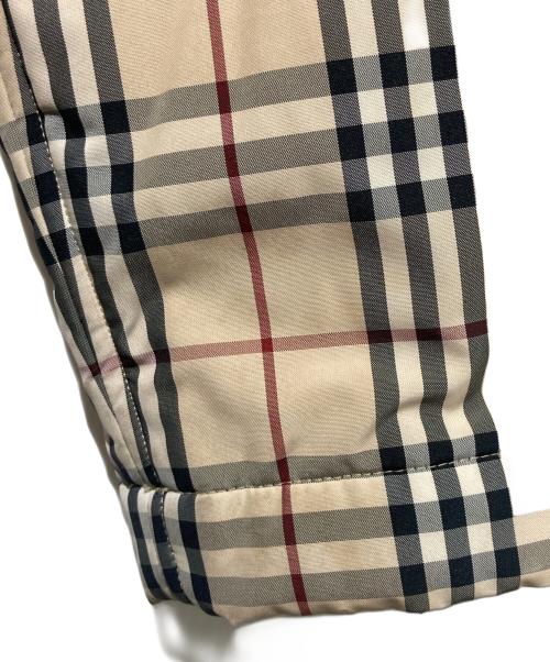 BURBERRY BLUE LABEL（バーバリーロンドンブルーレーベル）BURBERRY BLUE LABEL (バーバリーロンドンブルーレーベル) ノバチェック中綿ジャケット ベージュ サイズ:Mの古着・服飾アイテム