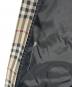 中古・古着 BURBERRY BLUE LABEL (バーバリーロンドンブルーレーベル) ノバチェック中綿ジャケット ベージュ サイズ:M：10000円