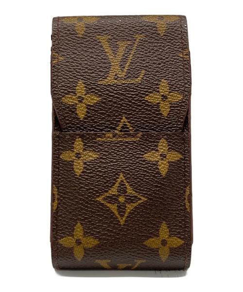 LOUIS VUITTON（ルイ ヴィトン）LOUIS VUITTON (ルイ ヴィトン) モノグラムエテュイ・シガレット ブラウンの古着・服飾アイテム
